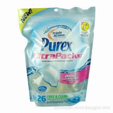 Laminated Packing Bag for Washing Powder, Customized Sizes, Styles and Designs Accepted